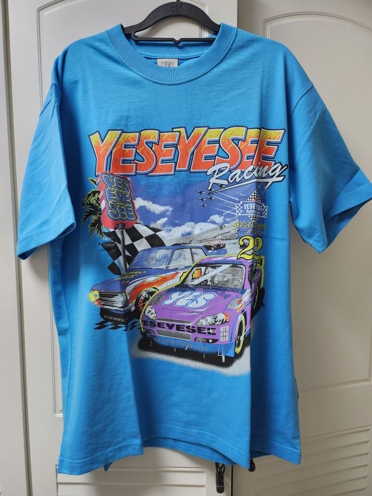 ★YESEYESEE★ Racing Tee Grey YS250TTSST02GRE MUSINSA | YESEYESEE Racing Tee Grey