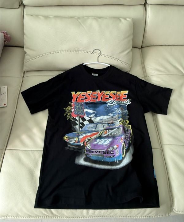 ◆25SS YESEYESEE Racing Tee/4色◆ MUSINSA | YESEYESEE Racing Tee Grey