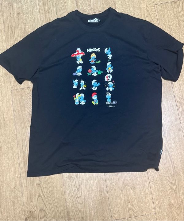 [WKNDRS] CARTOON T-SHIRT★Tシャツ MUSINSA | WKNDRS CARTOON T-SHIRT (BLACK)
