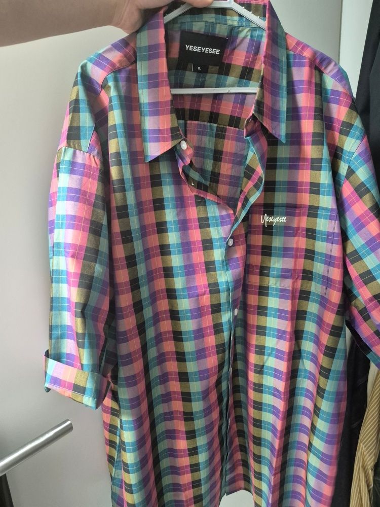 MUSINSA | YESEYESEE Y.E.S Short Sleeve Check Shirt Multi