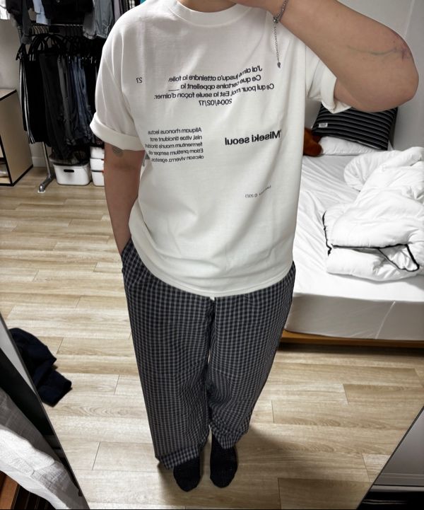 MUSINSA公式 | AEAE PAJAMA LOUNGE PANTS [NAVY]