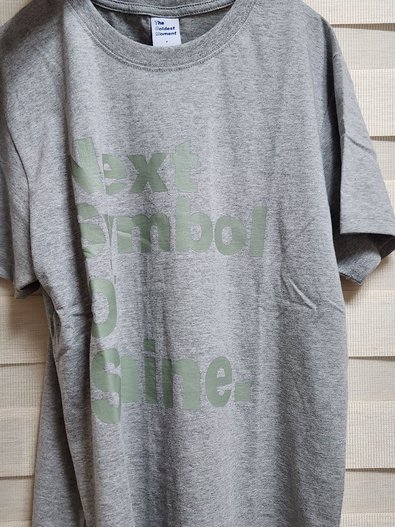 Tシャツ・カットソー THE COLDEST MOMENT TCM restaurant T grey MUSINSA | THE COLDEST MOMENT TCM restaurant T (grey)