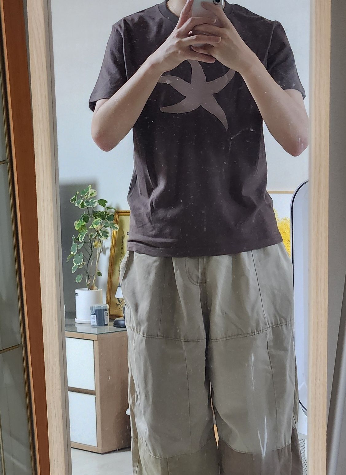 MUSINSA公式 | THE COLDEST MOMENT TCM vintage starfish T (black)