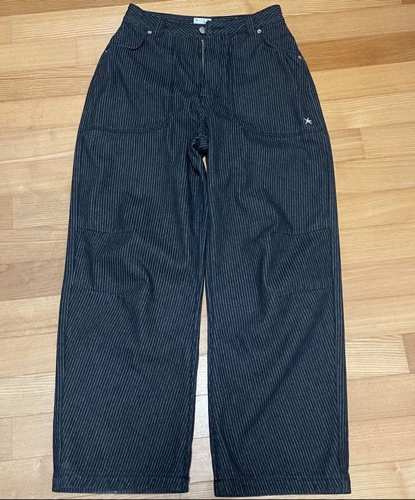 ◆25SS THE COLDEST MOMENT TCM starfish check pants◆ MUSINSA | THE COLDEST MOMENT TCM starfish pin stripe pants