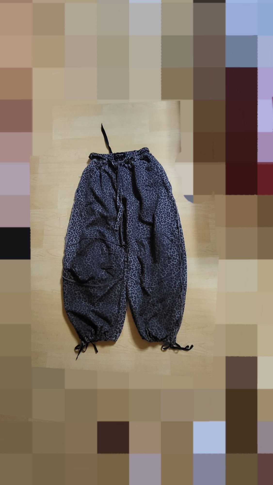 MUSINSA | BADBLOOD Low Edge Convex Jogger - Black Leopard