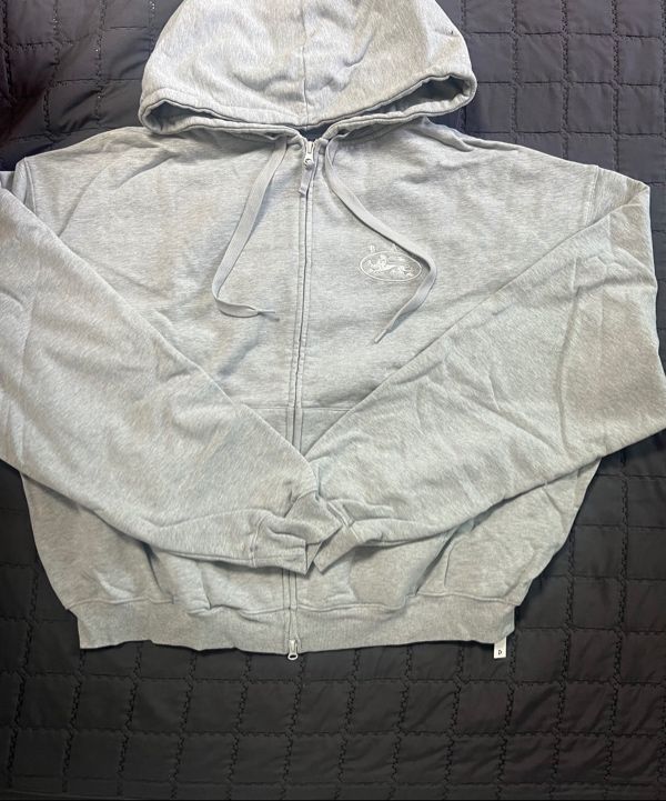 MUSINSA | BADBLOOD Mystic Capsule Hooded Zip-Up - Grey