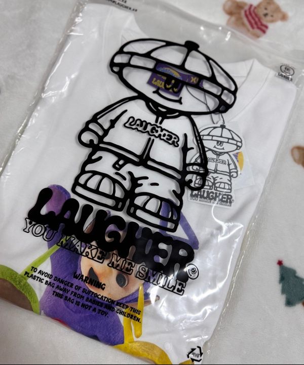MUSINSA公式 | LAUGHER [Teletubbies] Classic T-Shirt - Black