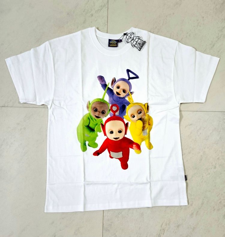 Tシャツ・カットソー LAUGHER Teletubbies Classic T-Shirt White TE7 MUSINSA公式 | LAUGHER [Teletubbies] Classic T-Shirt - White