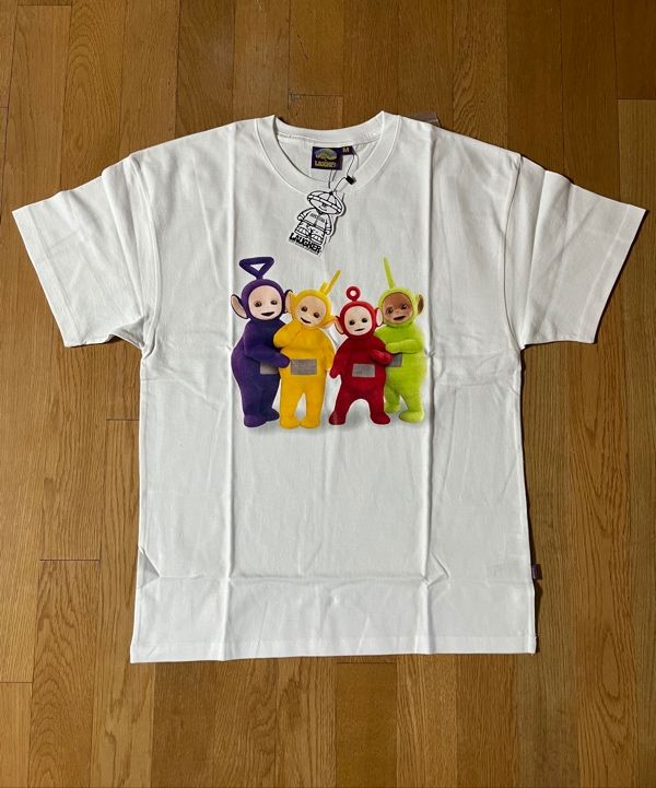 Tシャツ・カットソー LAUGHER Teletubbies Hug T-Shirt White TE17 MUSINSA公式 | LAUGHER [Teletubbies] Hug T-shirt - White