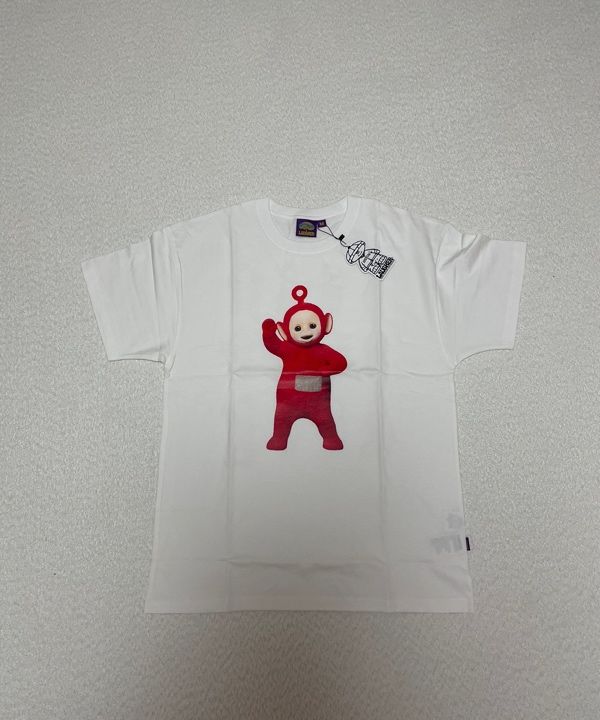 MUSINSA公式 | LAUGHER [Teletubbies] Motion Po T-shirt - Black
