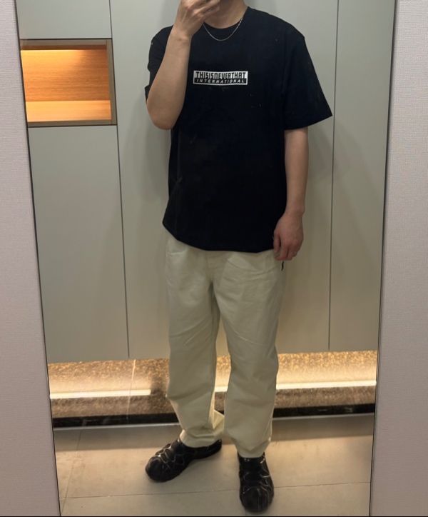 ★thisisneverthat★ TNT International Tee Apricot TN251TTSST MUSINSA | thisisneverthat® TNT International Tee Apricot