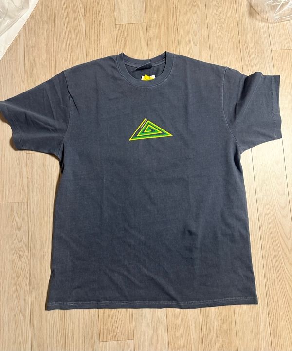 ★thisisneverthat★ Spiral Triangle Tee Blue TN251TTSST08BLU MUSINSA | thisisneverthat® Spiral Triangle Tee Blue
