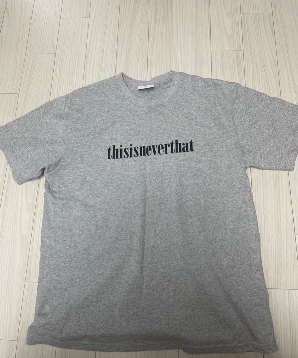 ★thisisneverthat★ Onyx Logo Tee Purple Grey TN251TTSST01PU MUSINSA | thisisneverthat® Onyx Logo Tee Purple Grey