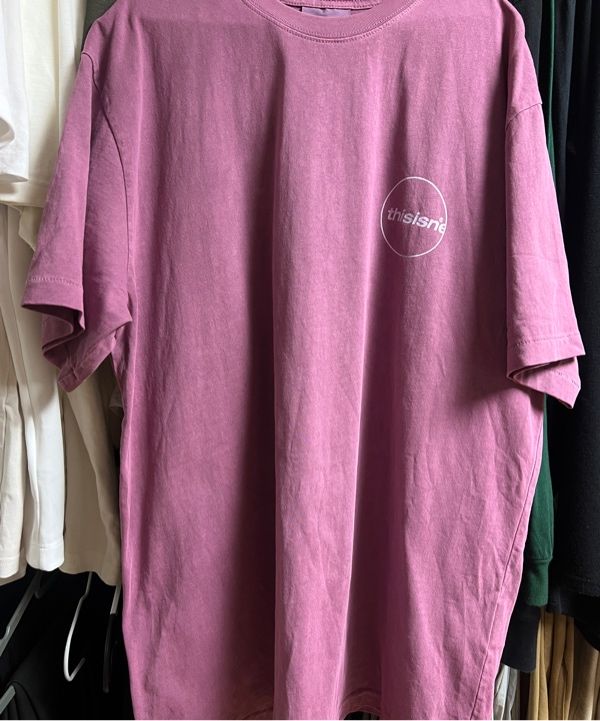 【THISISNEVERTHAT】C-Logo Tee Fuchsia thisisneverthat C-Logo Tee - Fuchsia | International Store