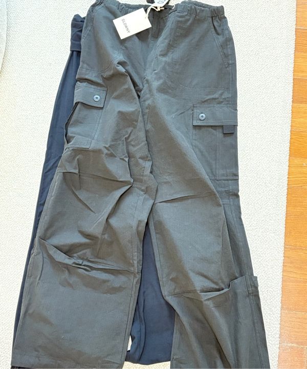 ★GLOWNY★ BREEZE WORK PANTS GLOWNY] BREEZE WORK PANTS (CHARCOAL) – SellerWork