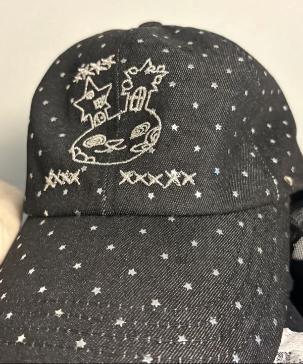 [YOUTHBATH] YBX SOUP Loli bunny Lace ball Cap/追跡付 MUSINSA | YOUTHBATH YBX SOUP Loli bunny Lace ball Cap_black