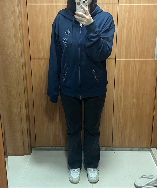 【PARTIMENTO】 WESTERN GEMSTONE HOODIE ZIP-UP /追跡付 PARTIMENTO