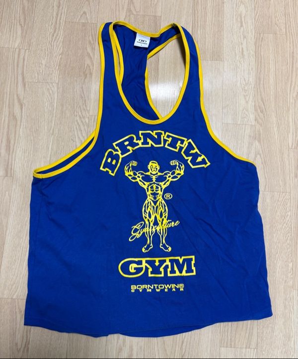 MUSINSA | BORN TO WIN RAISEBORN NEW DEEP FIT SLEEVELESS [WHITE]