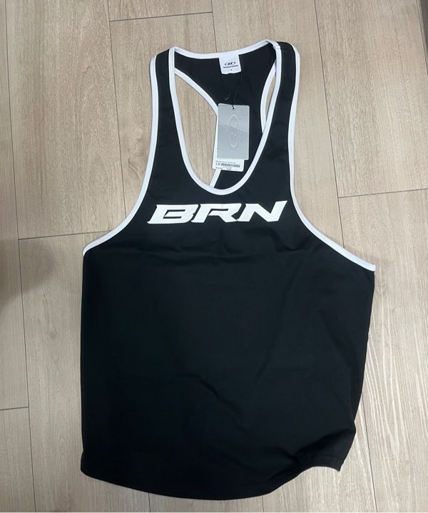 ★24SS新作★BORN TO WIN★BLUR B COMFORT FIT SLEEVELESS MUSINSA | BORN TO WIN BRN NEW DEEP FIT SLEEVELESS [WHITE]