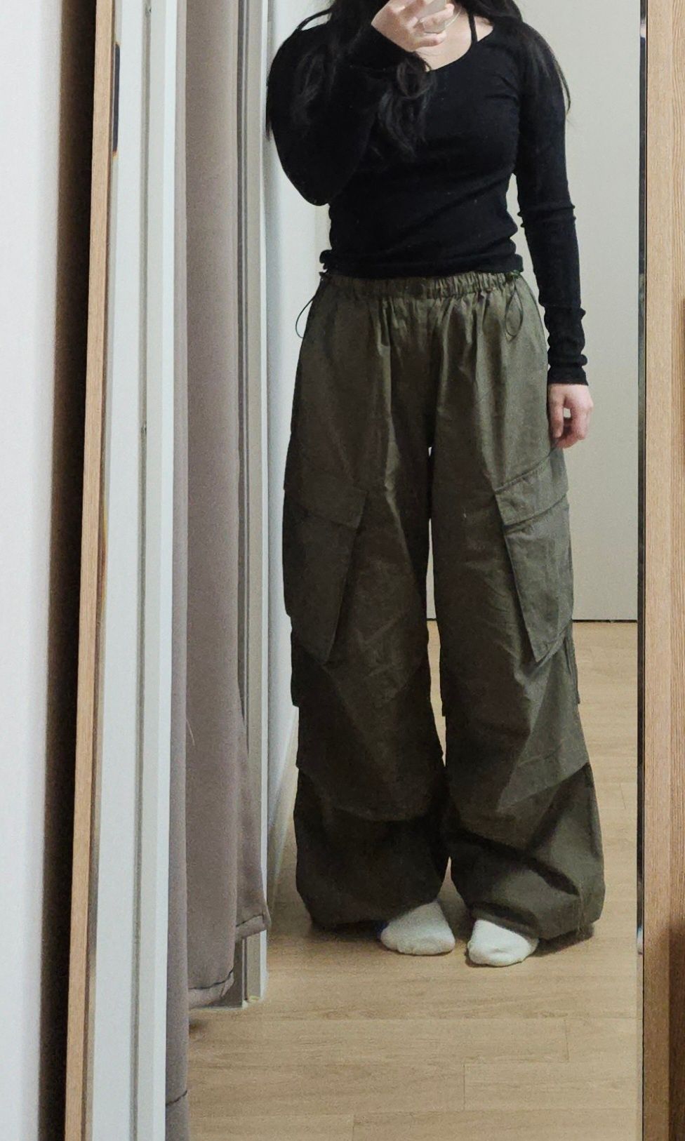 ☆ASIF CALIE ☆PARACHUTE CARGO PANTS MUSINSA | ASIF CALIE PARACHUTE CARGO PANTS BLACK