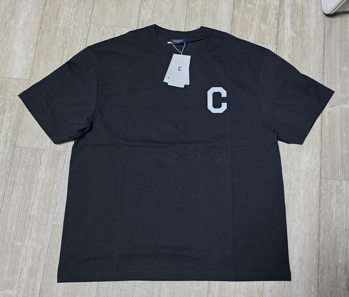 Tシャツ・カットソー COVERNAT Cool Cotton C Logo T-Shirt Black Covernat Unisex Cool Cotton Tee Shirt Set Black Black