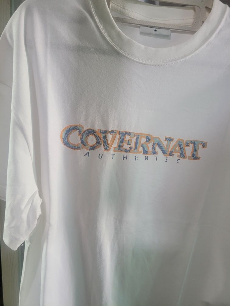 COVERNATのMulti-color logo graphic t-shirt 全3色 MUSINSA | COVERNAT Multicolor Logo Graphic T-Shirt Dark Navy