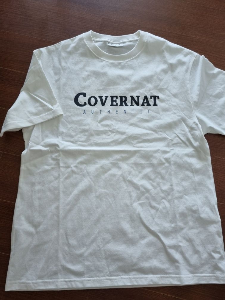 MUSINSA | COVERNAT Center Authentic T-Shirt White