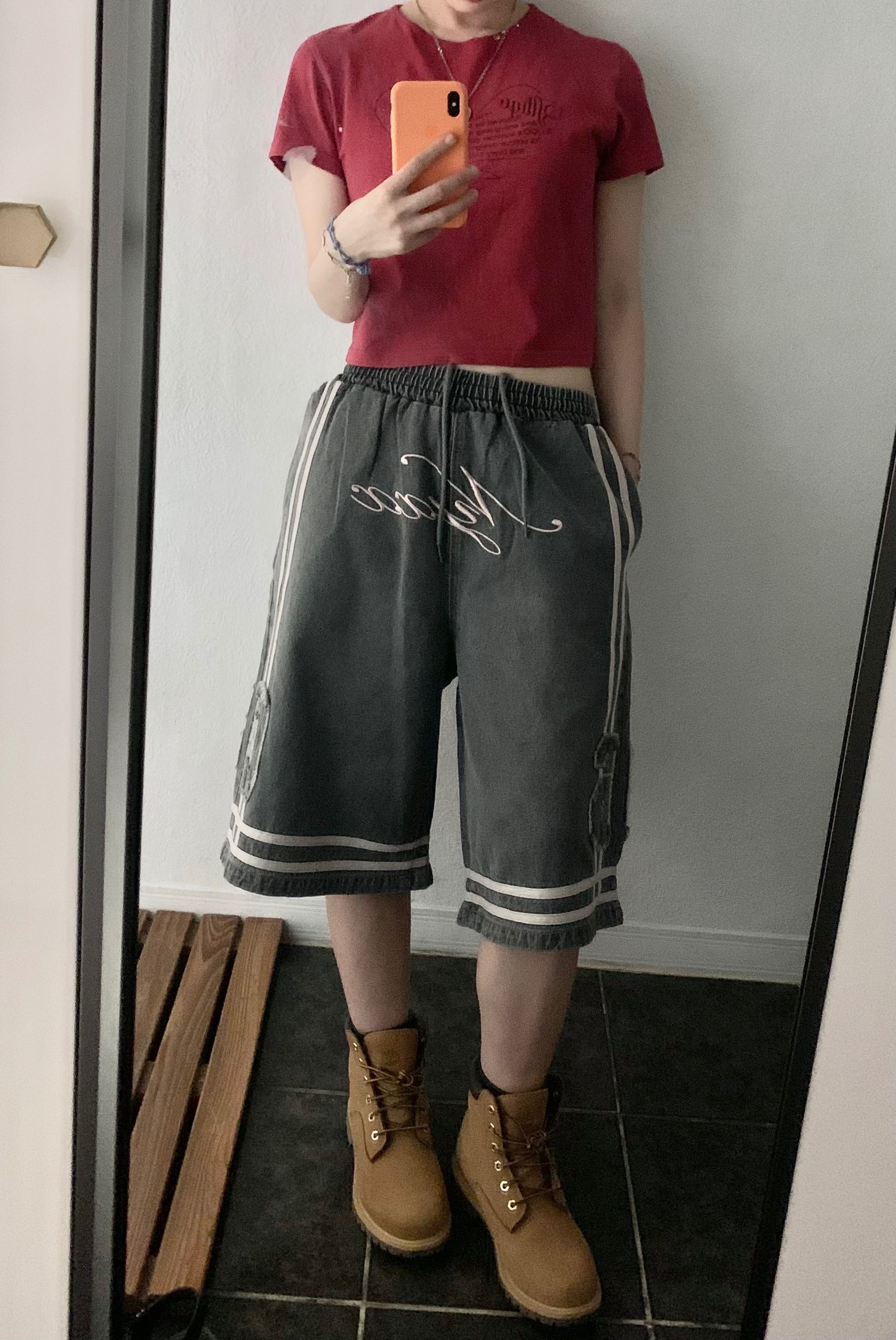 パンツ Denim half pants denim half pants – YZ