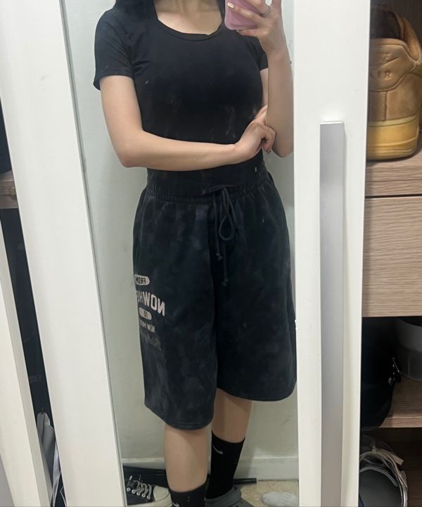 【mahagrid】25SS★ WASHED NOWHERE SWEATSHORT 2c0bbc9f14464b13b32c54799af614