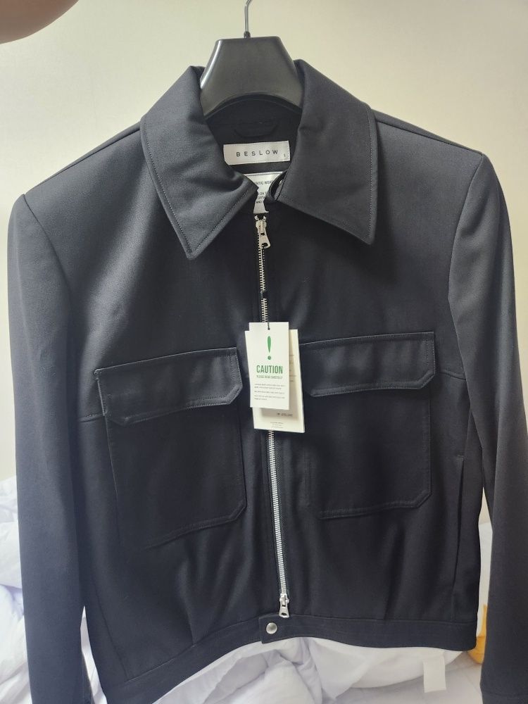 BESLOW MILITARY ZIP-UP JAPAN]MOLE SKIN GREY BESLOW MILITARY ZIP-UP