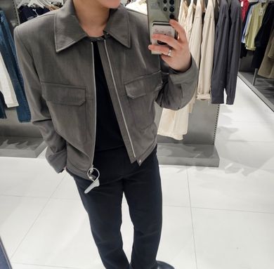 MUSINSA | BESLOW [Vislow X Fashion Tube SAKHYEONG] MILITARY ZIP-UP 