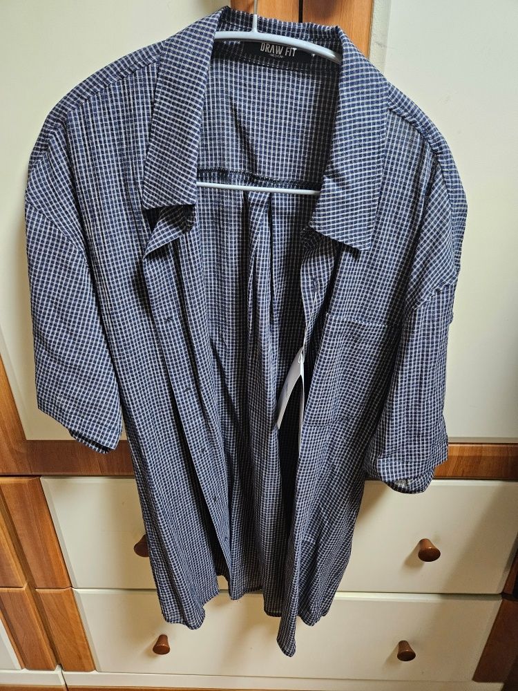 [DRAW FIT] HEDI SEERSUCKER ROLL UP HALF CHECK SHIRT /追跡付 MUSINSA | DRAW FIT Eddie Seersucker Roll-up Half Check Shirt
