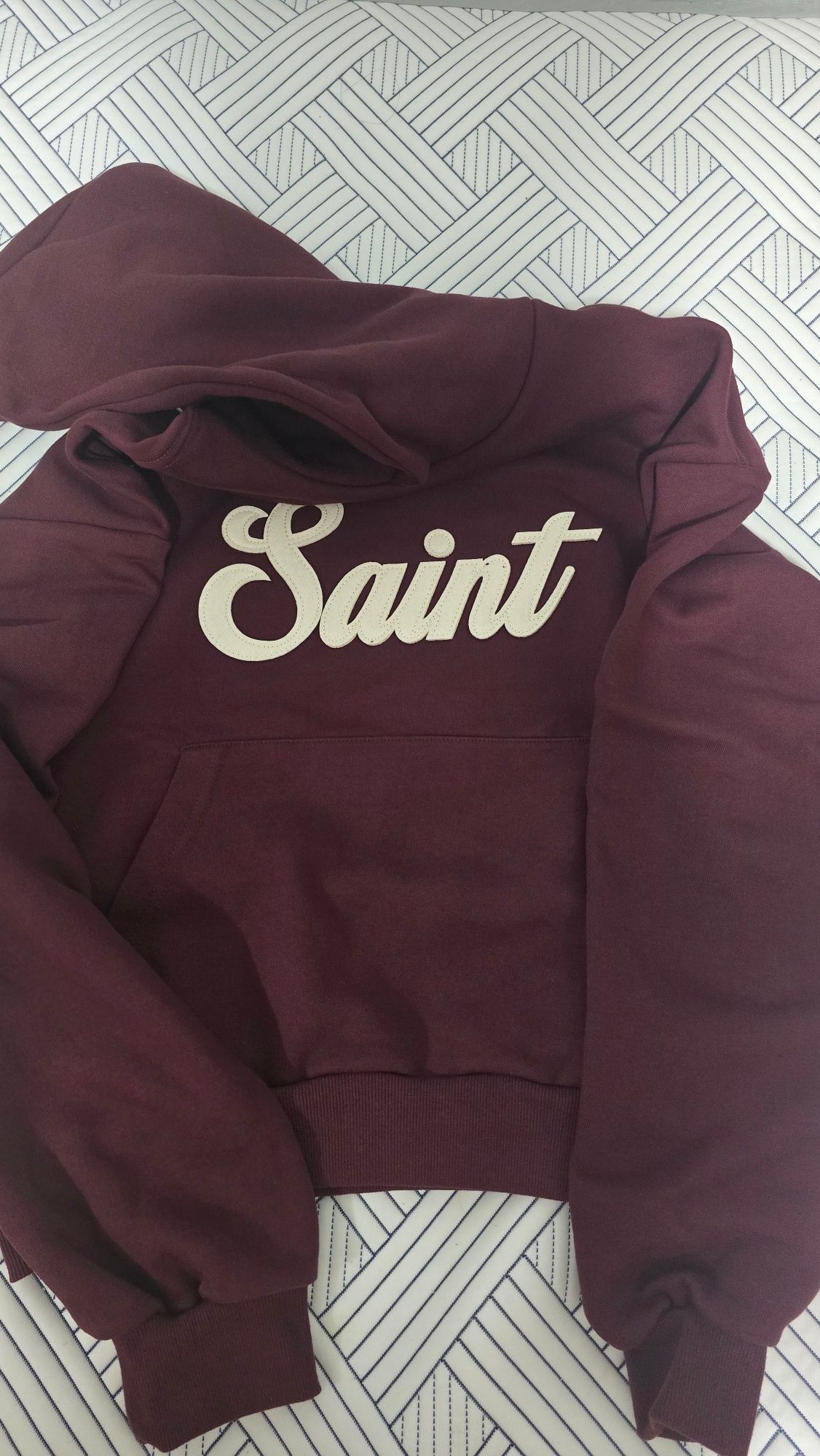 DNSR ■ Crop Saint Hoodie MUSINSA | DNSR Crop Saint Hoodie Navy