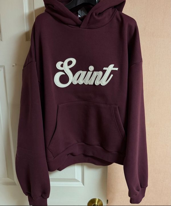 MUSINSA | DNSR Crop Saint Hoodie Navy