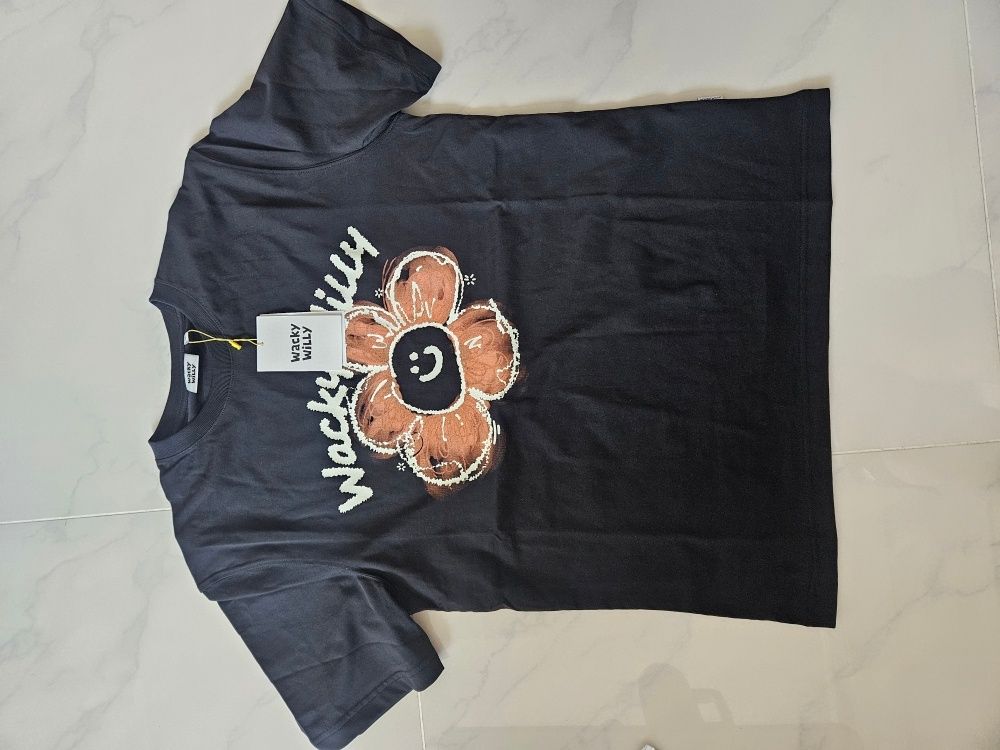 【WACKY WILLY】Signature Big Lily Short Sleeve T-Shirt R6497 MUSINSA | WACKY WILLY Signature Big Lily Short Sleeve T