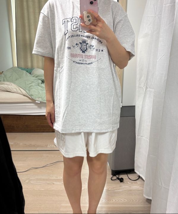 MUSINSA | DUNST FOR WOMEN UNISEX CUPID ARCH LOGO T