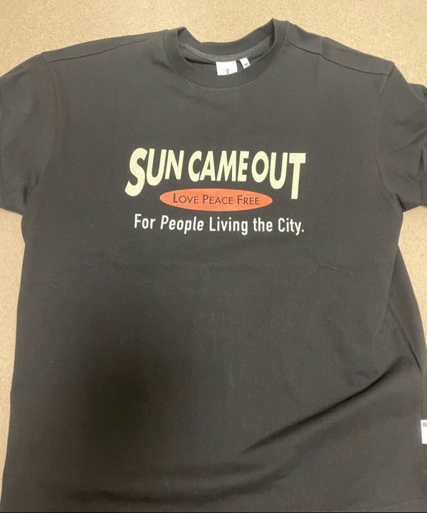 ★Urbandtype.★ Sun Out Lettering T-Shirt White UBEUTS007WH MUSINSA | URBANDTYPE Sun Out Lettering T-Shirt_Black
