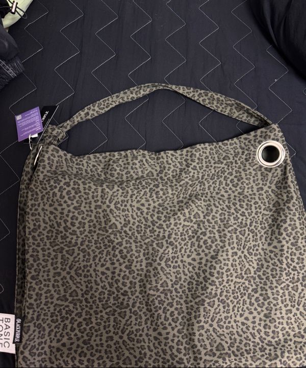 ●BLACKPURPLE● Modi-Tying Echo bag (2色) unisex MUSINSA | BLACK PURPLE Modi-Tying Echo bag_Khaki Leopard