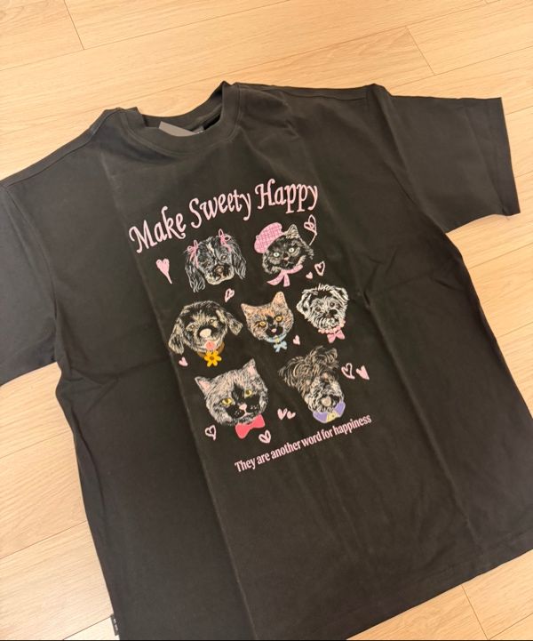 【CPGN STUDIO】25SS★ DTP Happy Sweety Short Sleeve Tee MUSINSA | CPGN STUDIO DTP Happy Sweety Short Sleeve T-shirt
