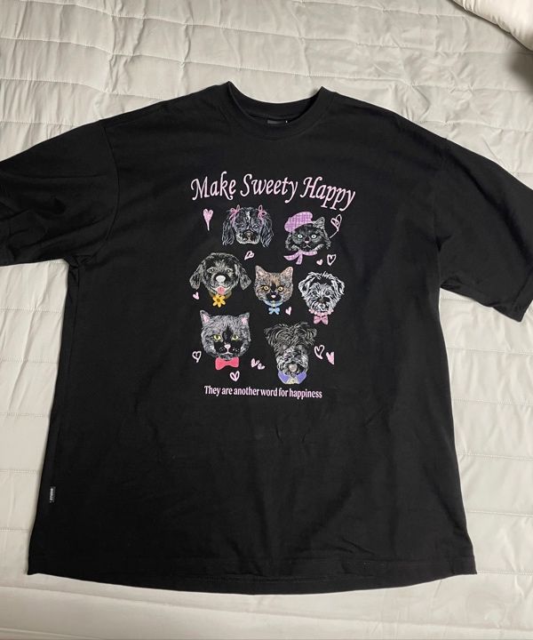 【CPGN STUDIO】25SS★ DTP Happy Sweety Short Sleeve Tee MUSINSA | CPGN STUDIO DTP Happy Sweety Short Sleeve T-shirt
