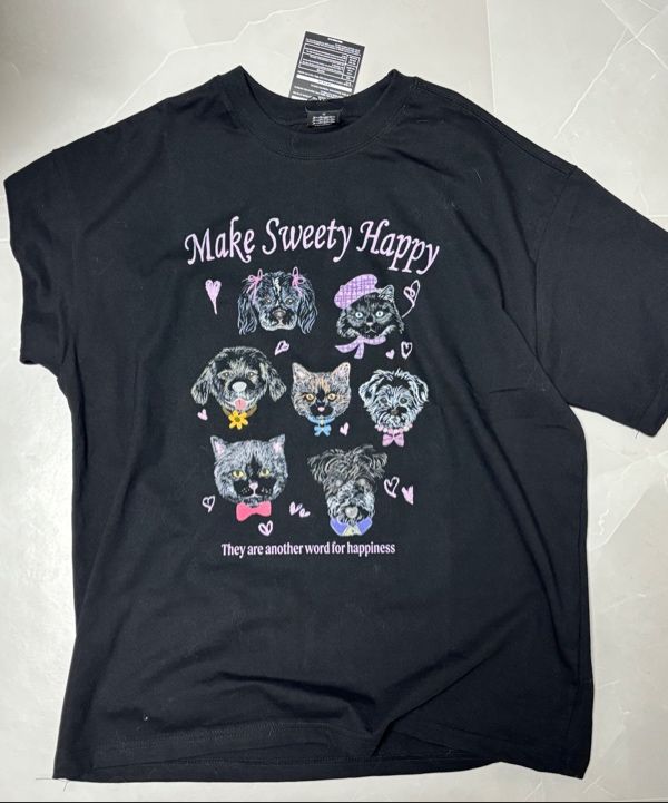 【CPGN STUDIO】25SS★ DTP Happy Sweety Short Sleeve Tee MUSINSA | CPGN STUDIO DTP Happy Sweety Short Sleeve T-shirt