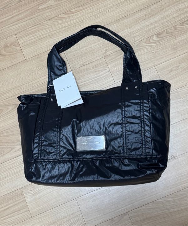 【Matin Kim】NYLON TWO WAY BIG BAG MUSINSA | MATIN KIM NYLON TWO WAY BIG BAG IN BLACK