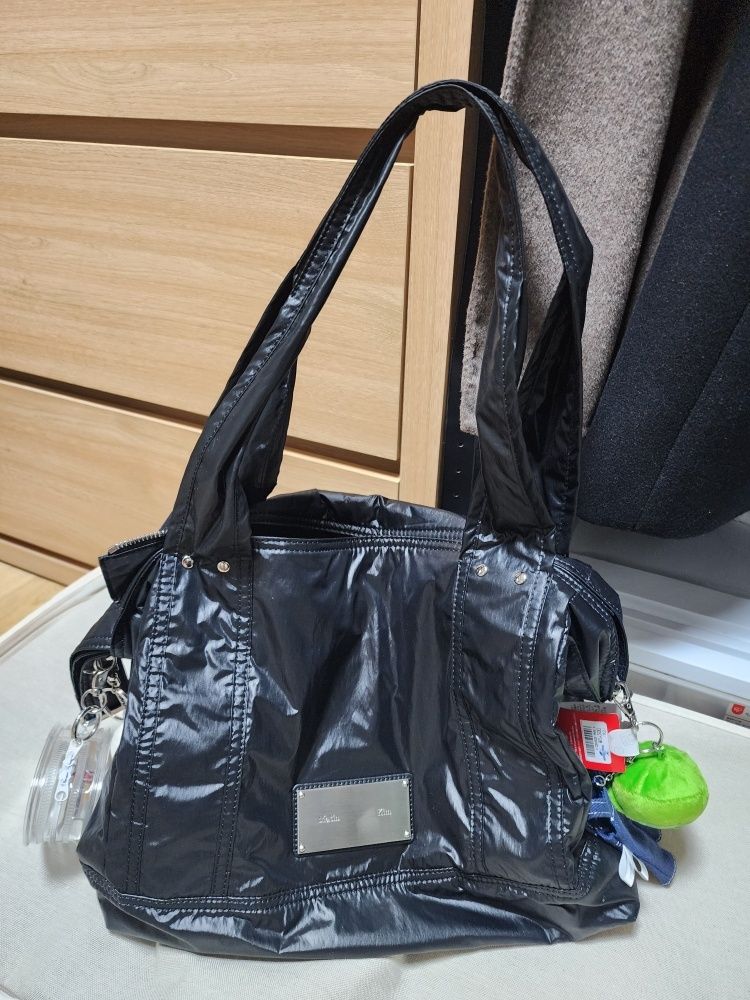 【Matin Kim】NYLON TWO WAY BIG BAG MUSINSA | MATIN KIM NYLON TWO WAY BIG BAG IN BLACK