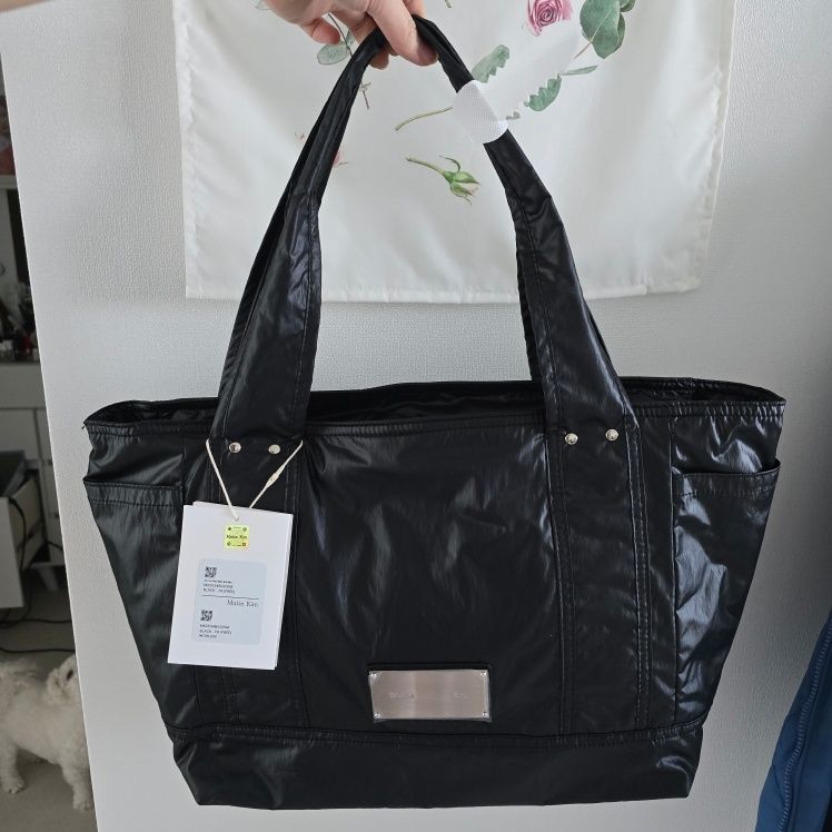 MUSINSA公式 | MATIN KIM NYLON TWO WAY BIG BAG IN MINT