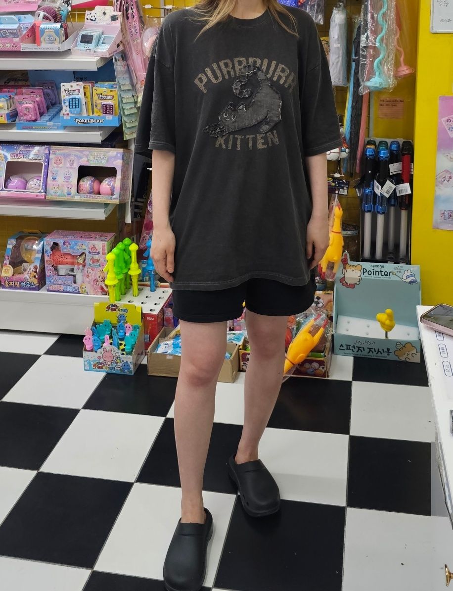 MUSINSA公式 | CPGN STUDIO Kitten Patch Pigment Short Sleeve