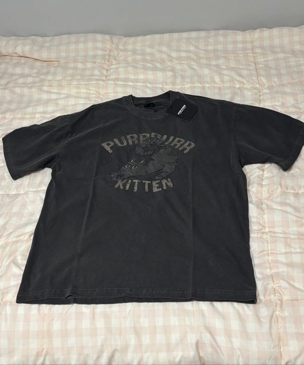 CPGN STUDIOのKitten Patch Pigment Short Sleeve T-Shirt 全2色 MUSINSA公式 | CPGN STUDIO Kitten Patch Pigment Short Sleeve