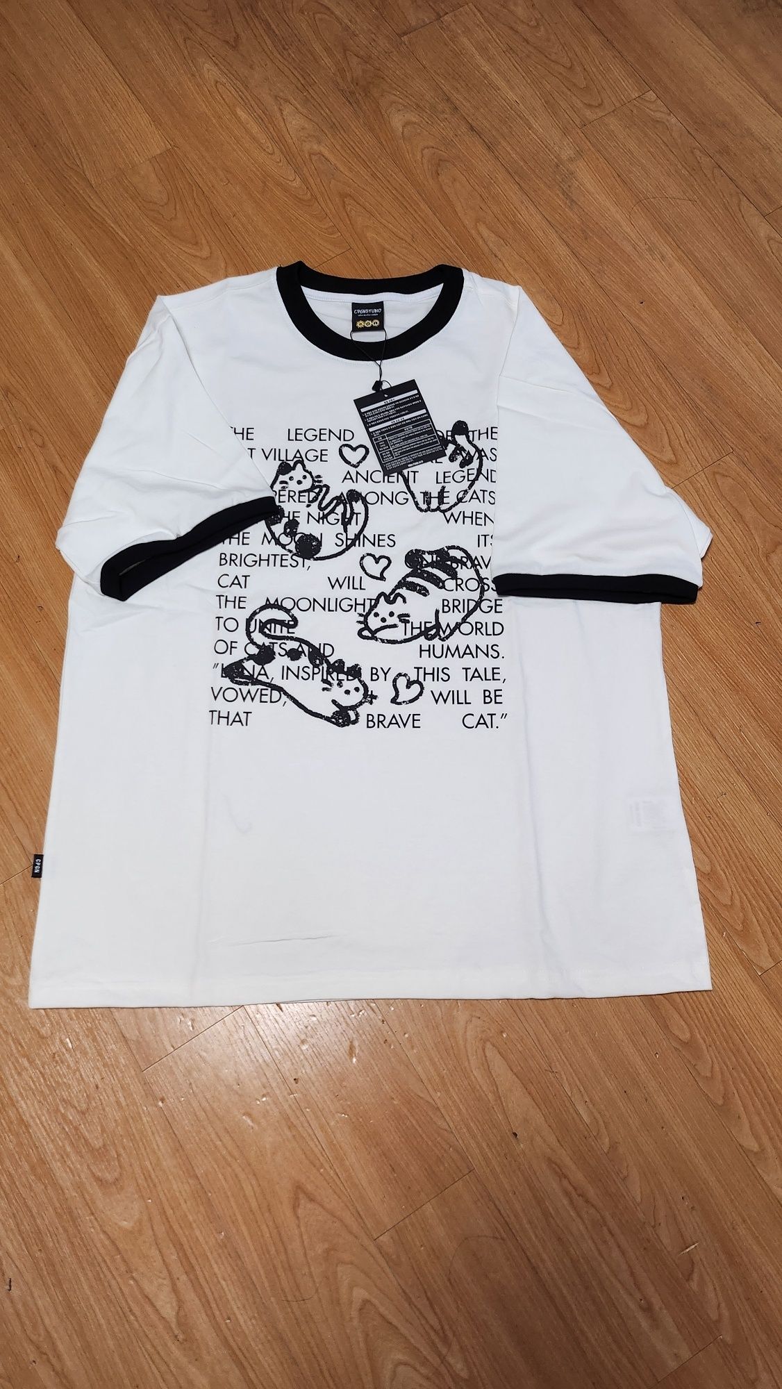 【CPGN STUDIO】25SS★ Luna Tail Ringer Short Sleeve Tee MUSINSA | CPGN STUDIO Luna Tail Ringer Short Sleeve T-Shirt