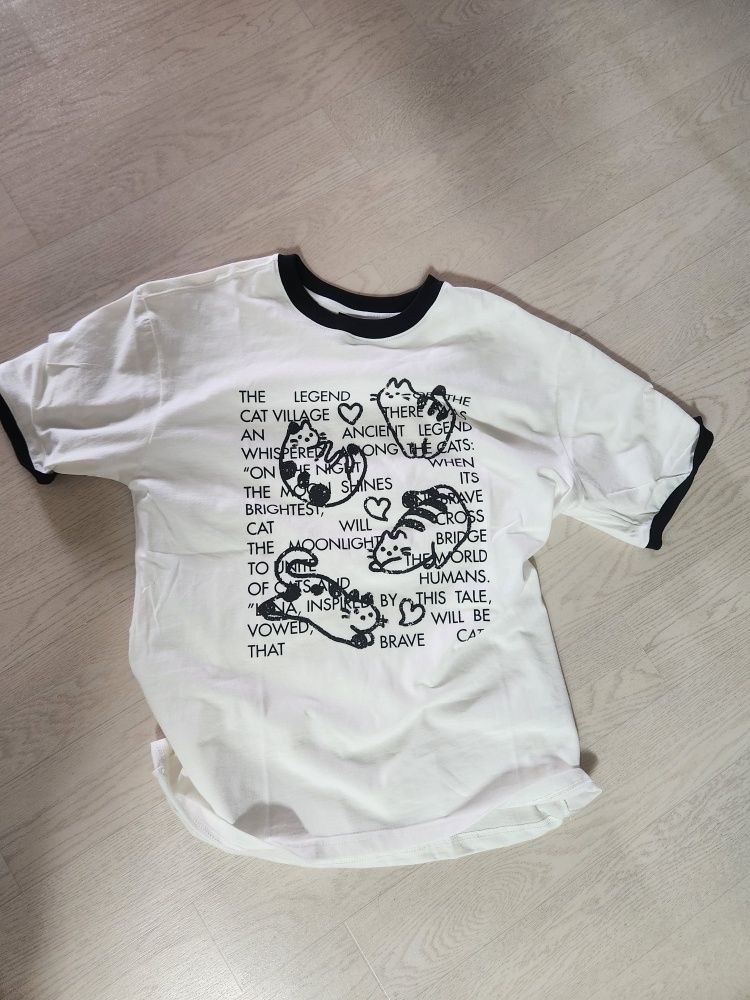 【CPGN STUDIO】25SS★ Luna Tail Ringer Short Sleeve Tee MUSINSA | CPGN STUDIO Luna Tail Ringer Short Sleeve T-Shirt