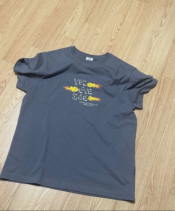 ★2025SS新作★YESEYESEE★Y.E.S Game Tee yeseyesee® :: Y.E.S Game Tee Dark Grey