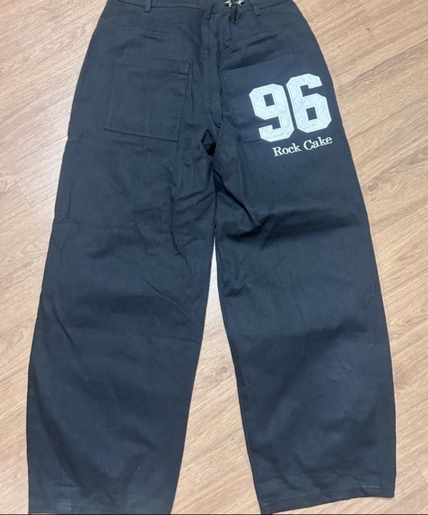 パンツ ROCKCAKE 96 Applique Pants MUSINSA | ROCKCAKE 96 Applique Pants - Black